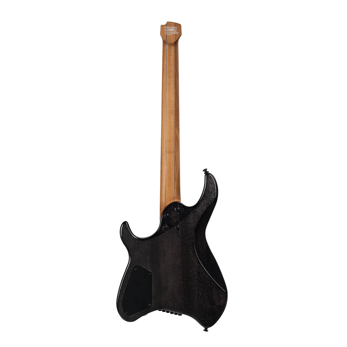 Cort Space G6MS SGTK Electric Guitar w/Bag - Semi Gloss Trans Black - Image 2