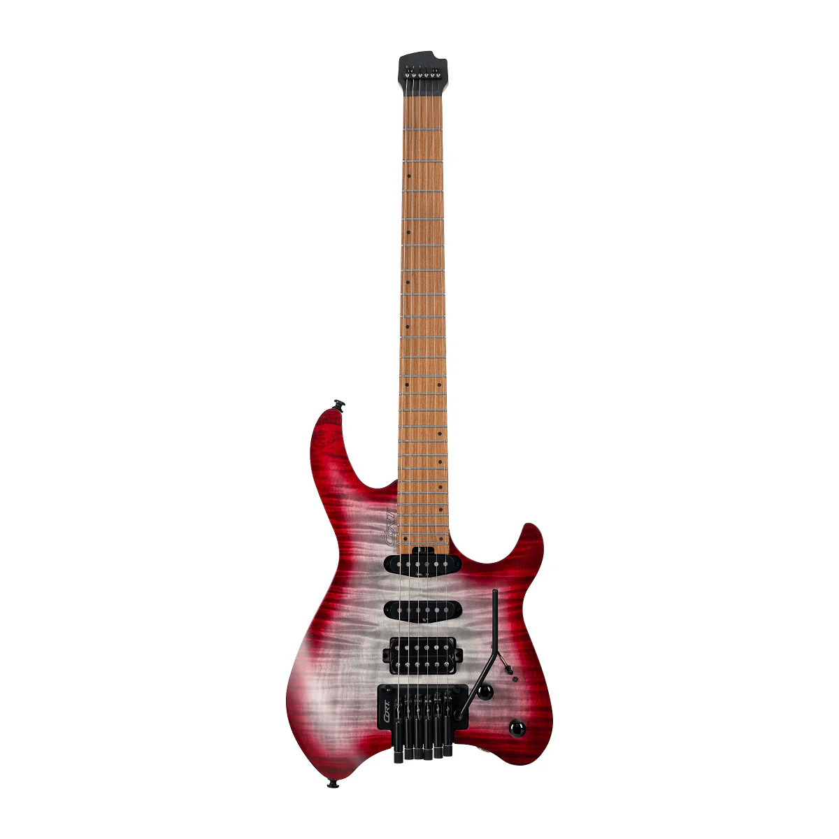 Cort Space G6TR SGLV Electric Guitar w/Bag - Semi Gloss Lava