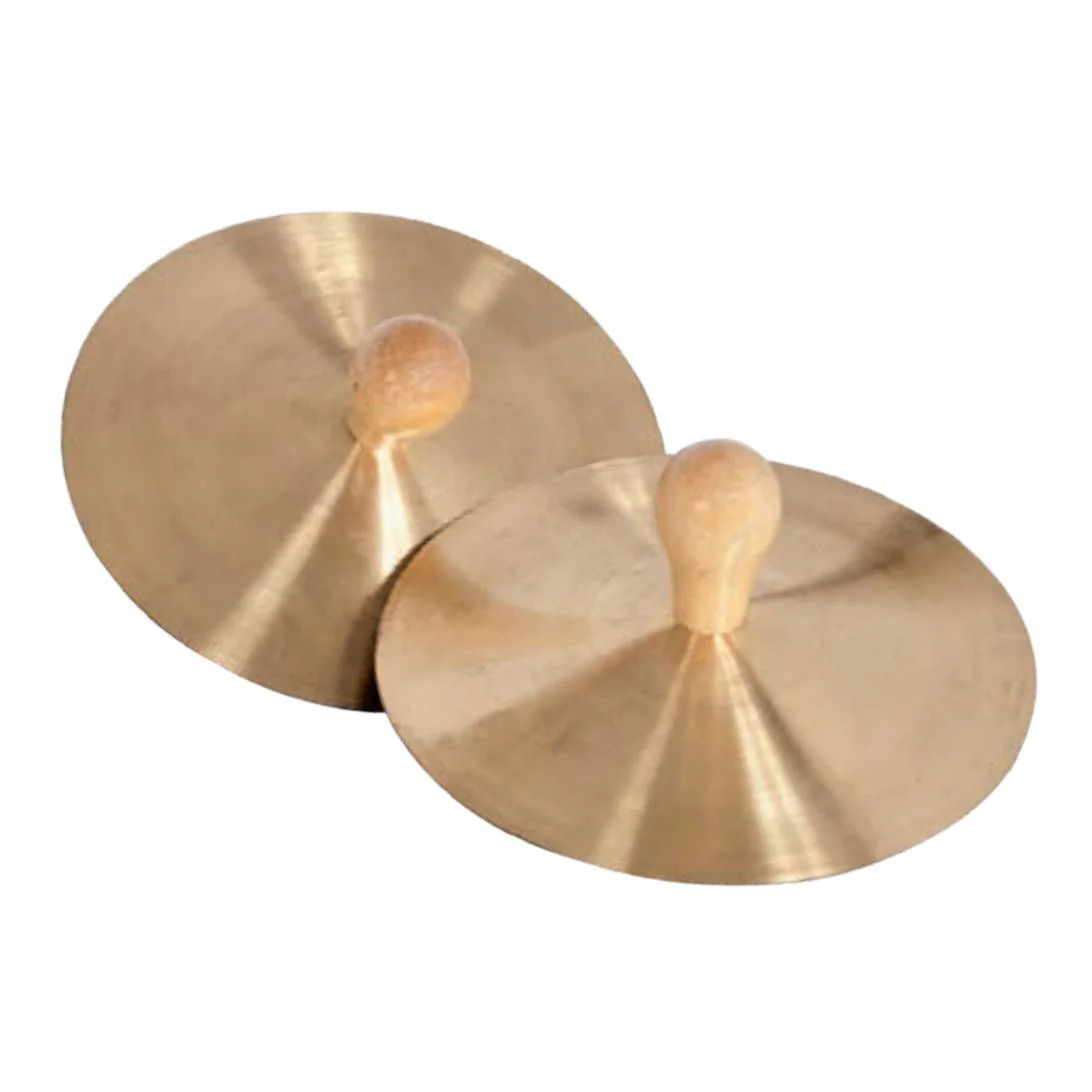 CPK ED468 7 Pair of Hand Cymbals with Wooden Knobs - Image 3