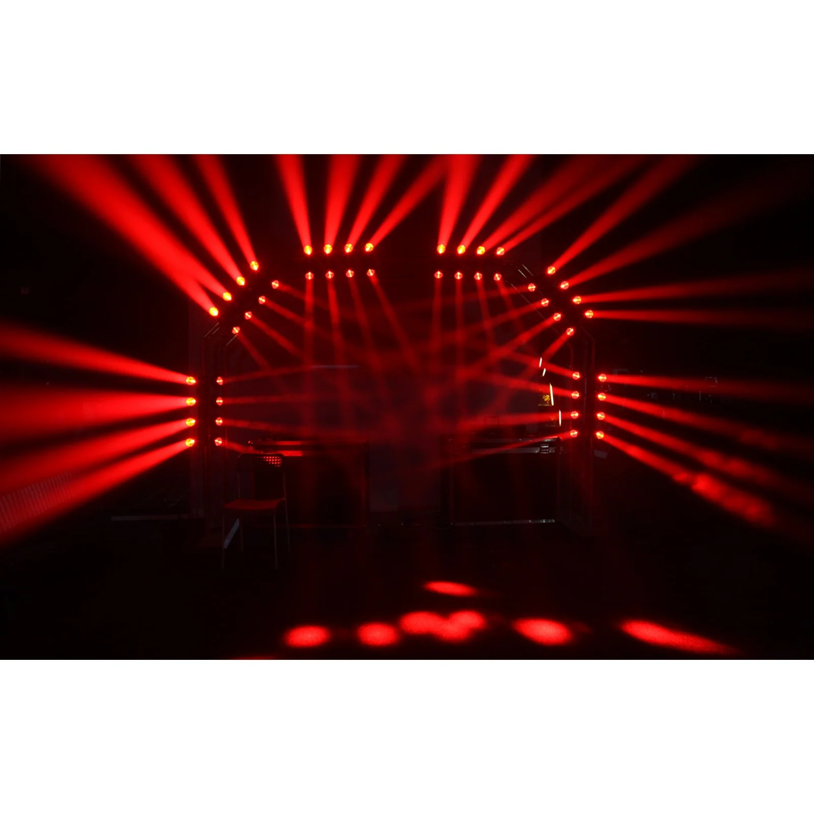 CR Lite Color Beam 8 Head LED Multi-Coloured Color Beam Light - Image 4