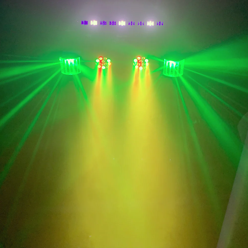 CR Lite Stage Party Bar 5 in 1 Party Light Set with Pars, Derbys, UV Bar - Image 5