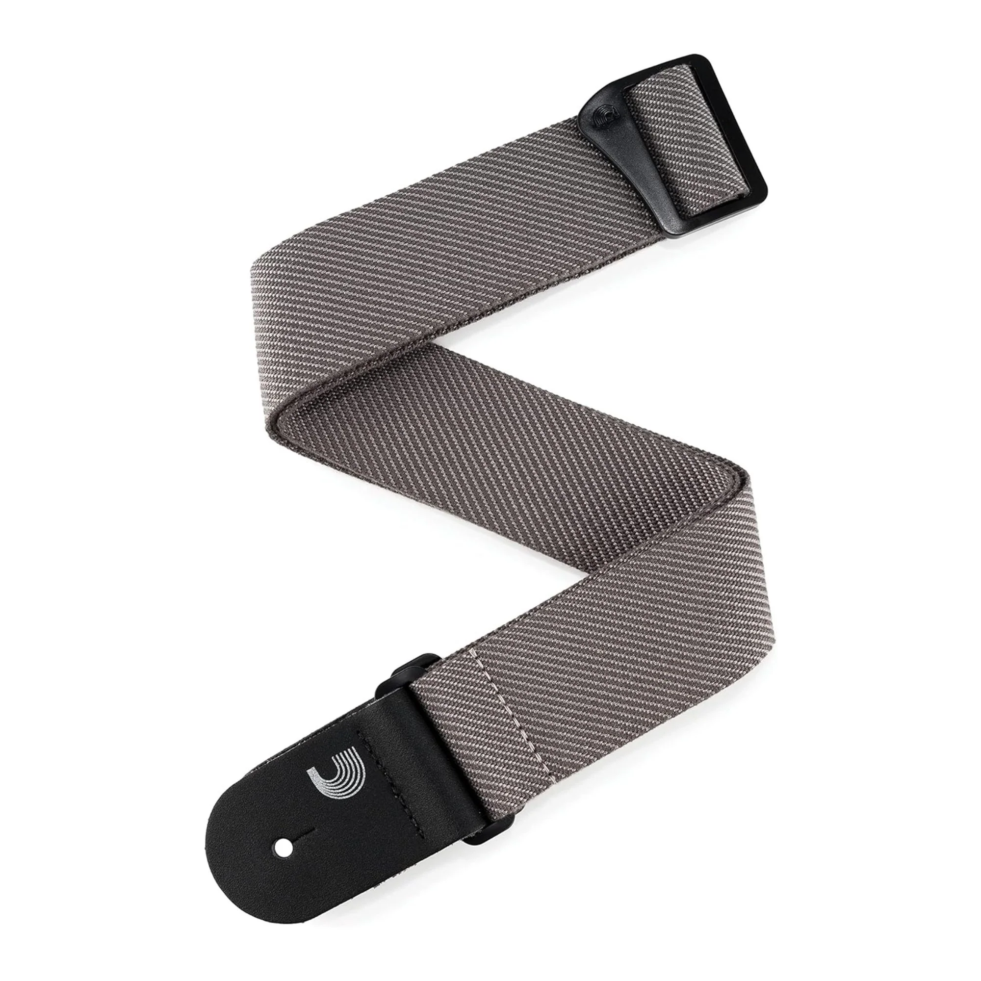 D'Addario 50MM PLNT LK CLASSIC Grey Guitar Strap