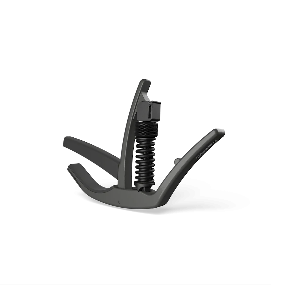 D'Addario Artist Capo Adjustable Tension  - Metallic Grey - Image 6