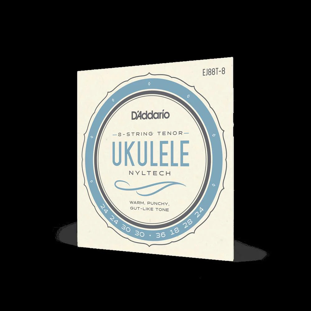 D'Addario EJ88T-8 Nyltech 8-String Tenor Ukulele Strings - Image 6