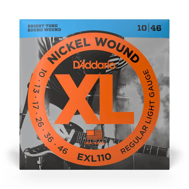 D'Addario EXL110 Electric Guitar Strings 3-Pack - 10-46 - Image 2