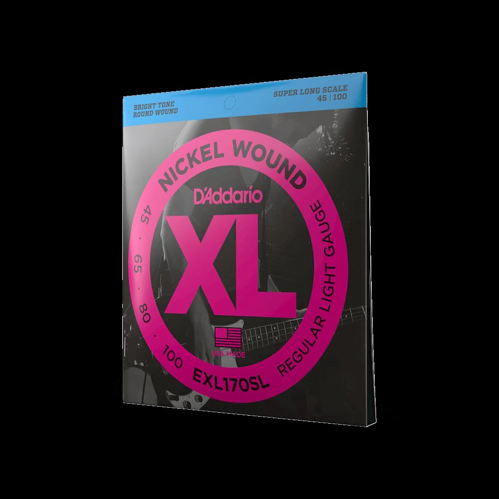 D'Addario EXL170SL 45-100 Light Super Long Scale Bass Guitar Strings - Image 5