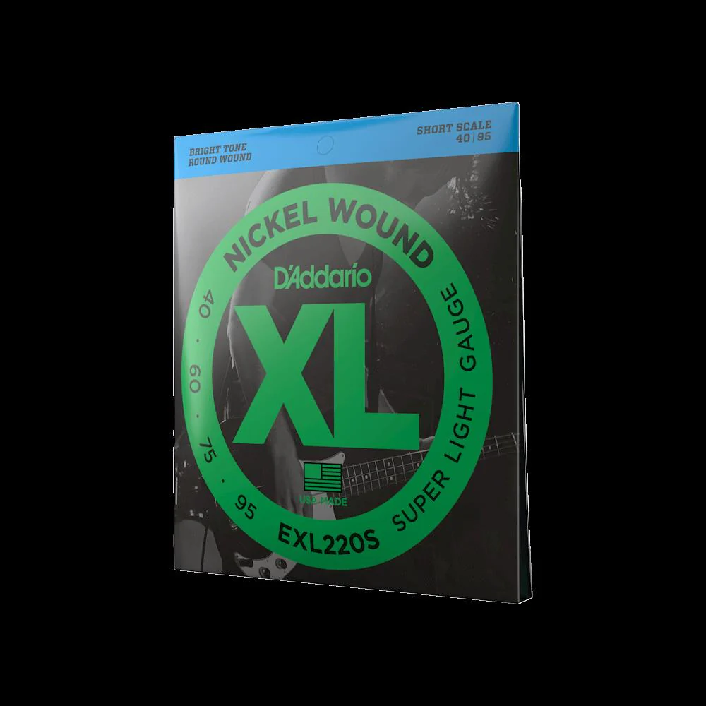 D'Addario EXL220S 40-95 Super Light Short Scale Bass Guitar Strings - Image 5