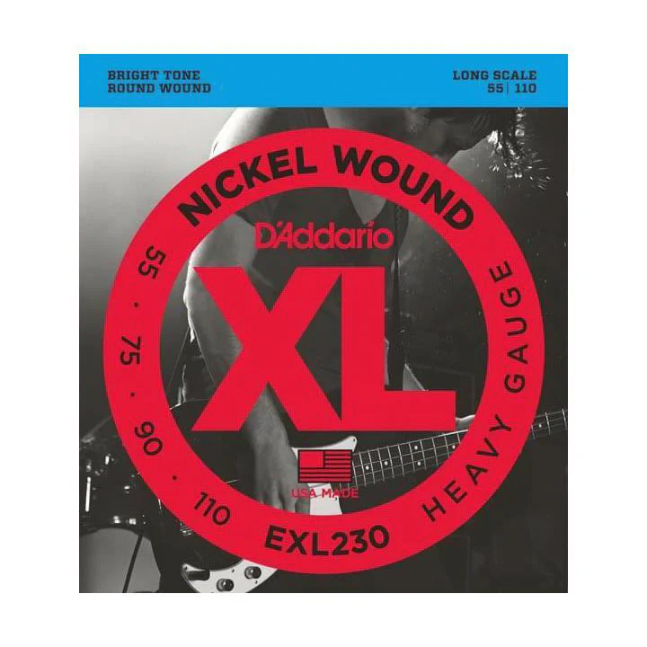 D'Addario EXL230 Bass Guitar Strings 55-110 Heavy, Long Scale - Image 2
