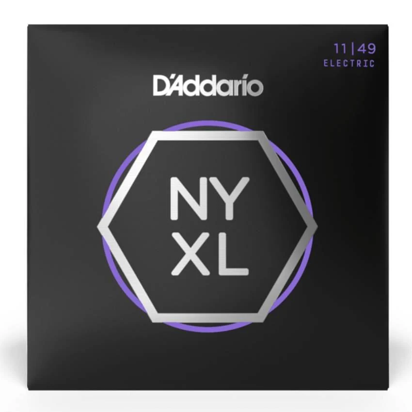 D'Addario NYXL1149 11-49 Medium Electric Guitar Strings - Image 5