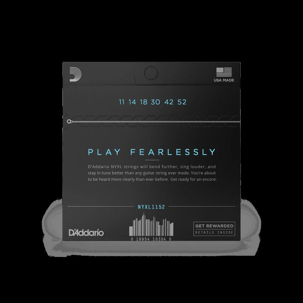 D'Addario NYXL1152 11-52 Medium/Heavy Nickel Wound Electric Guitar Strings - Image 6