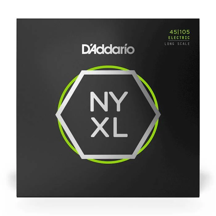 D'Addario NYXL45105 45-105 Light Top/Medium Bottom Bass Guitar Strings - Image 5
