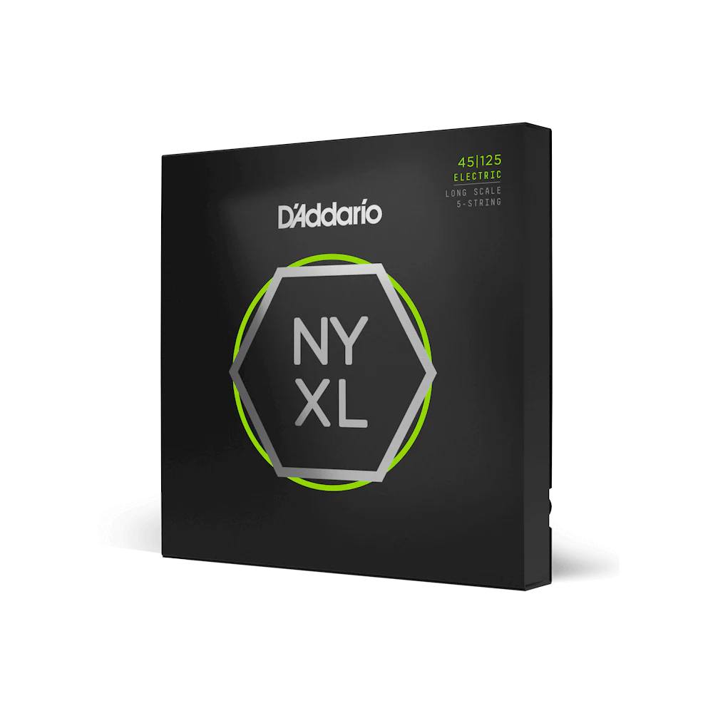 DAddario NYXL45125 5-String Bass Guitar Strings - 45-125 - Image 2