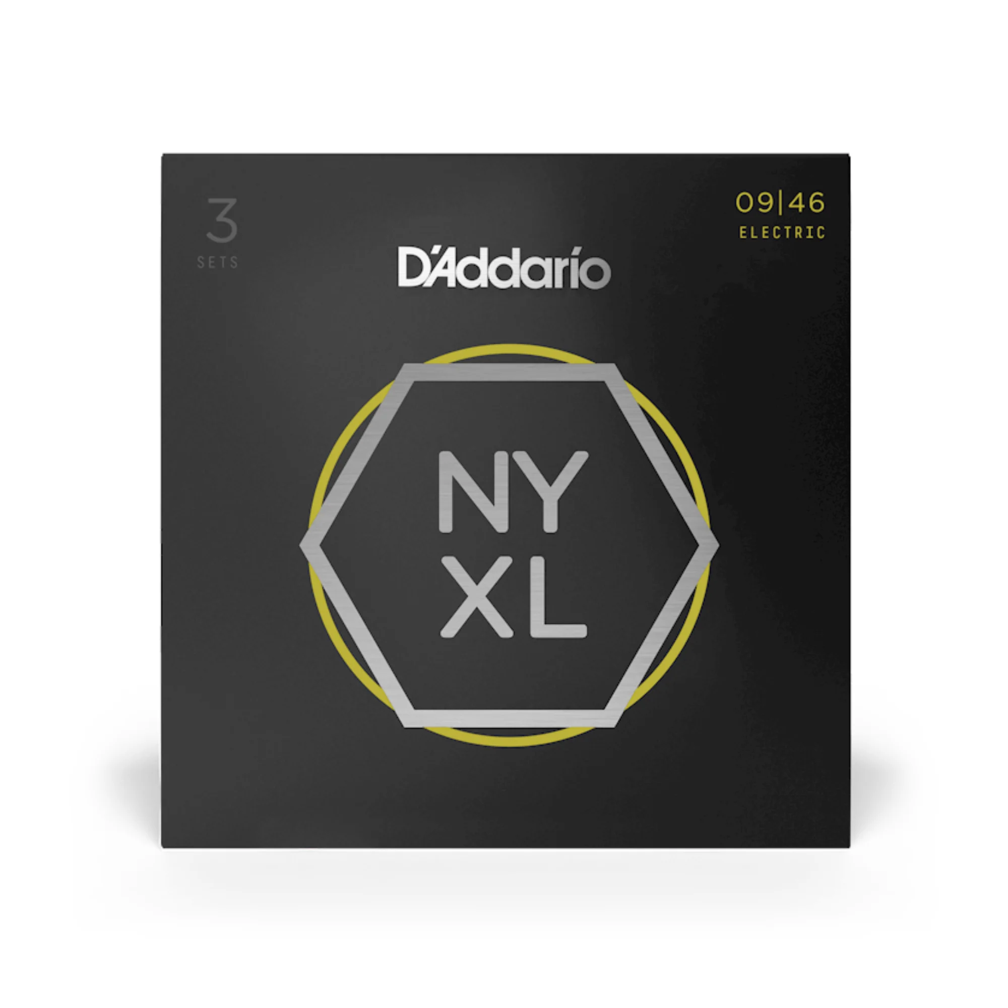 D'Addario NYXL946-P Electric Guitar Strings - 9-46 3 Pack - Image 2