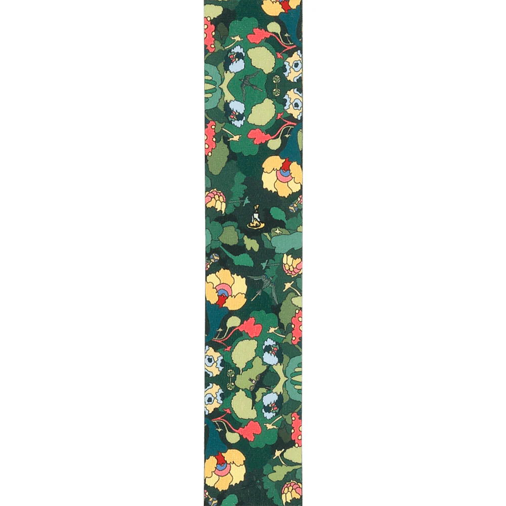 D'Addario The Beatles Yellow Submarine 55th Anniversary Polyester Guitar Strap - Pepperland Woods - Image 4