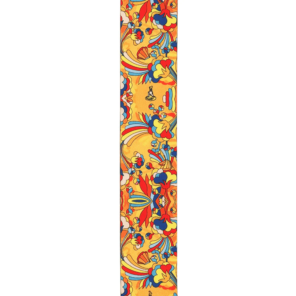 D'Addario The Beatles Yellow Submarine 55th Anniversary Polyester Guitar Strap - Primrose Prairie - Image 4
