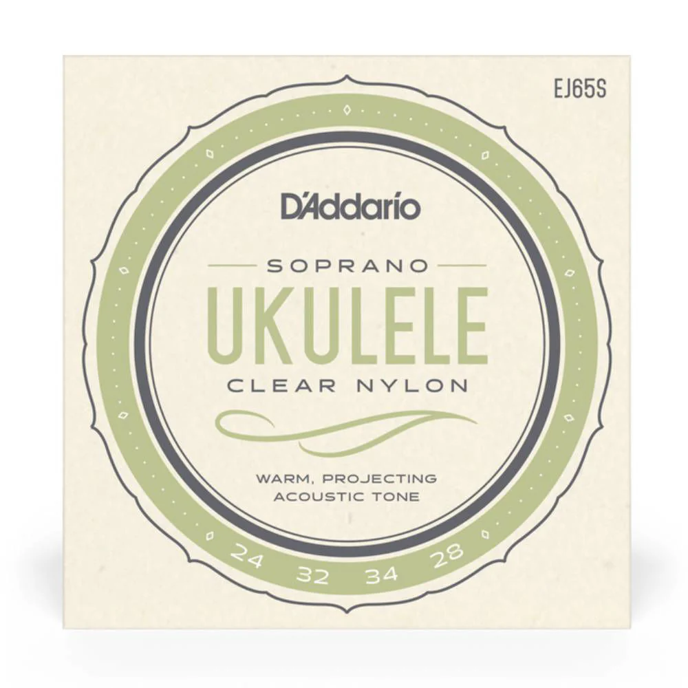 D'Addario Uke Strings Set - Clear Nylon - Soprano - Image 6