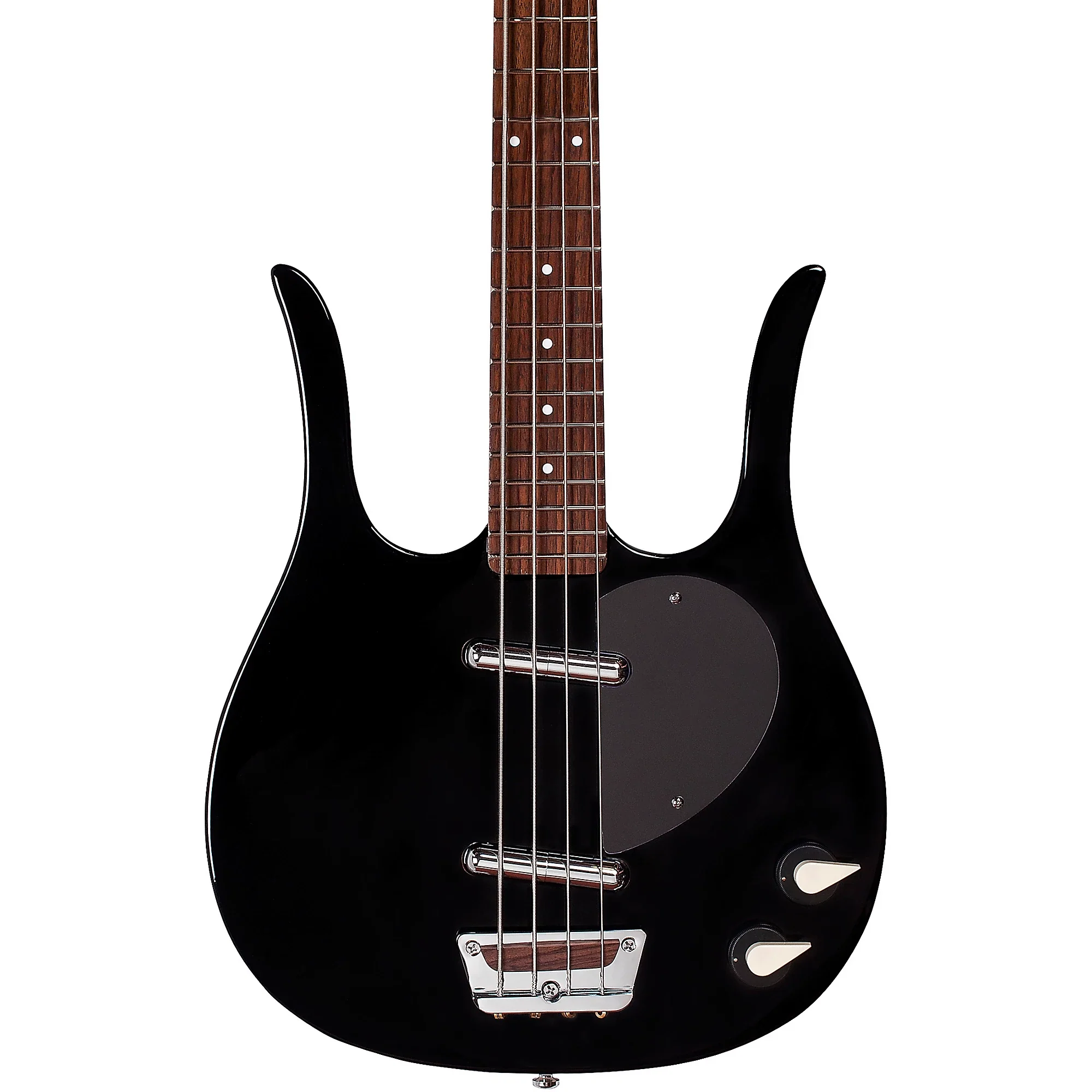 Danelectro '58 Longhorn Bass Guitar - Black (B-STOCK) - Image 3