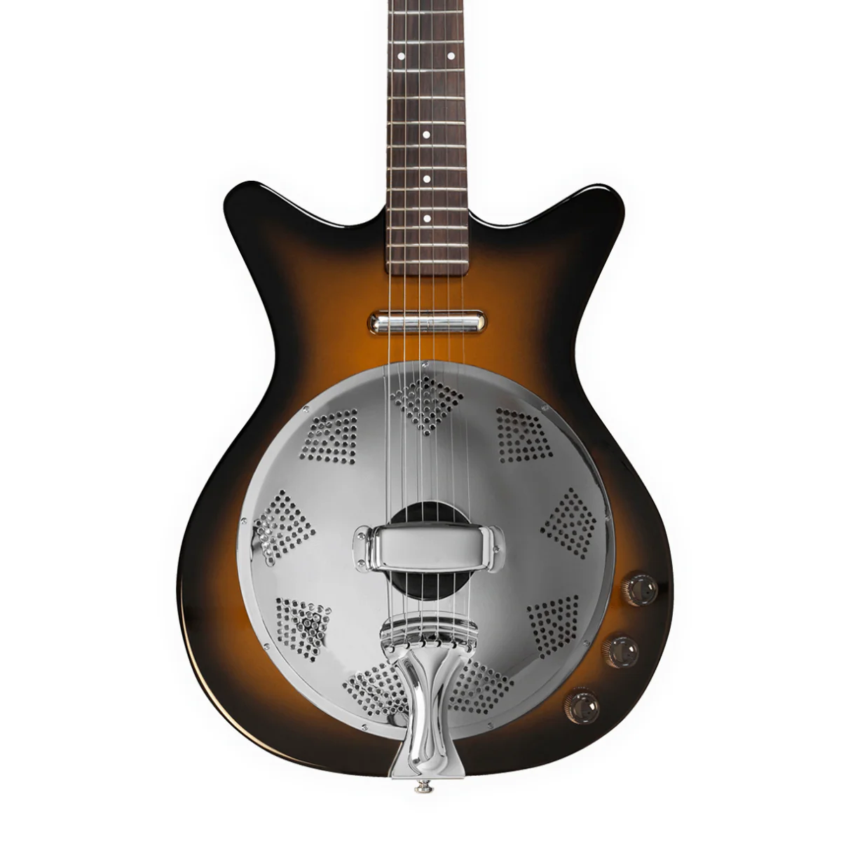 Danelectro '59 Resonator in Tobacco Sunburst - Image 5