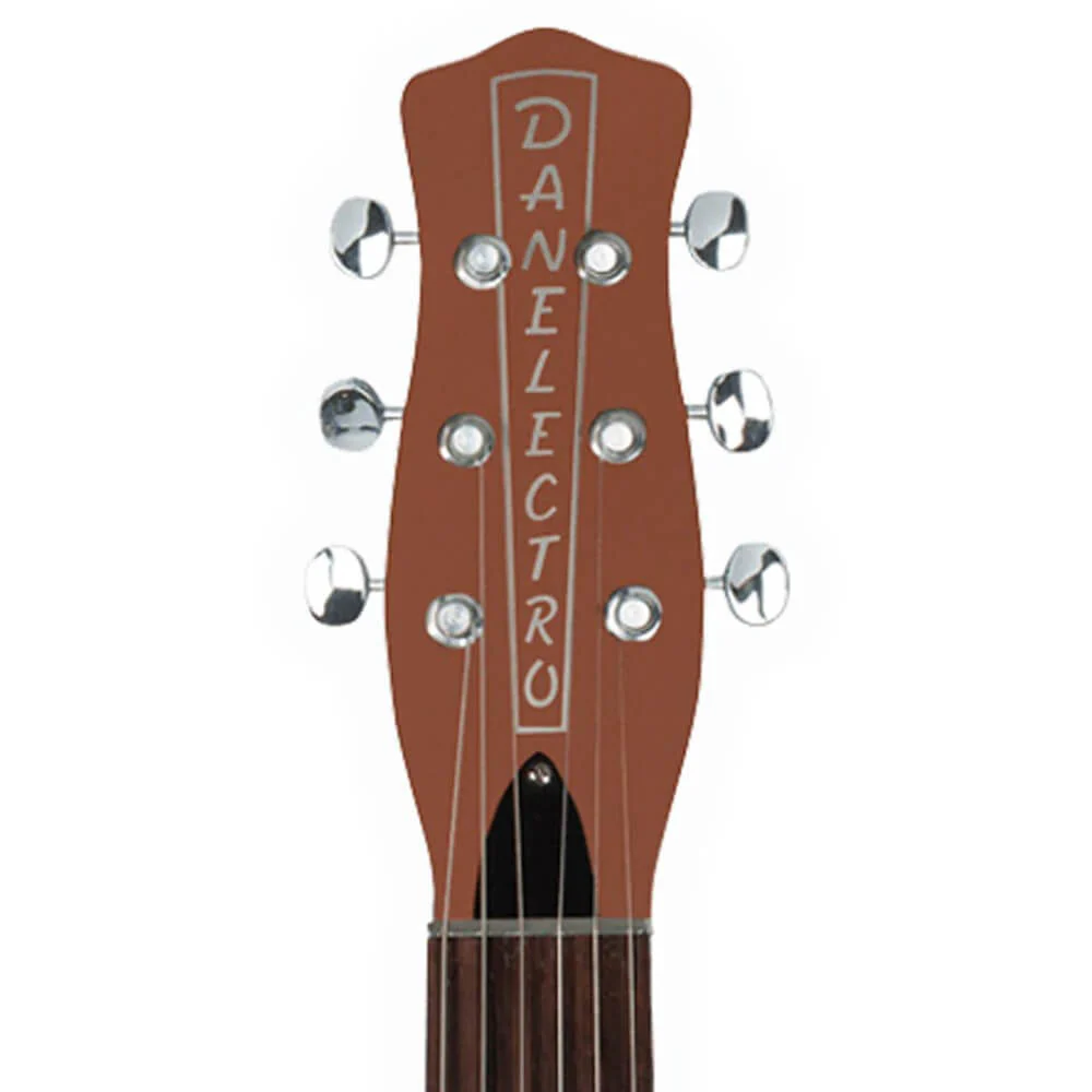 Danelectro '59M NOS+ Electric Guitar with NOS+ Pickups - Copper - Image 3