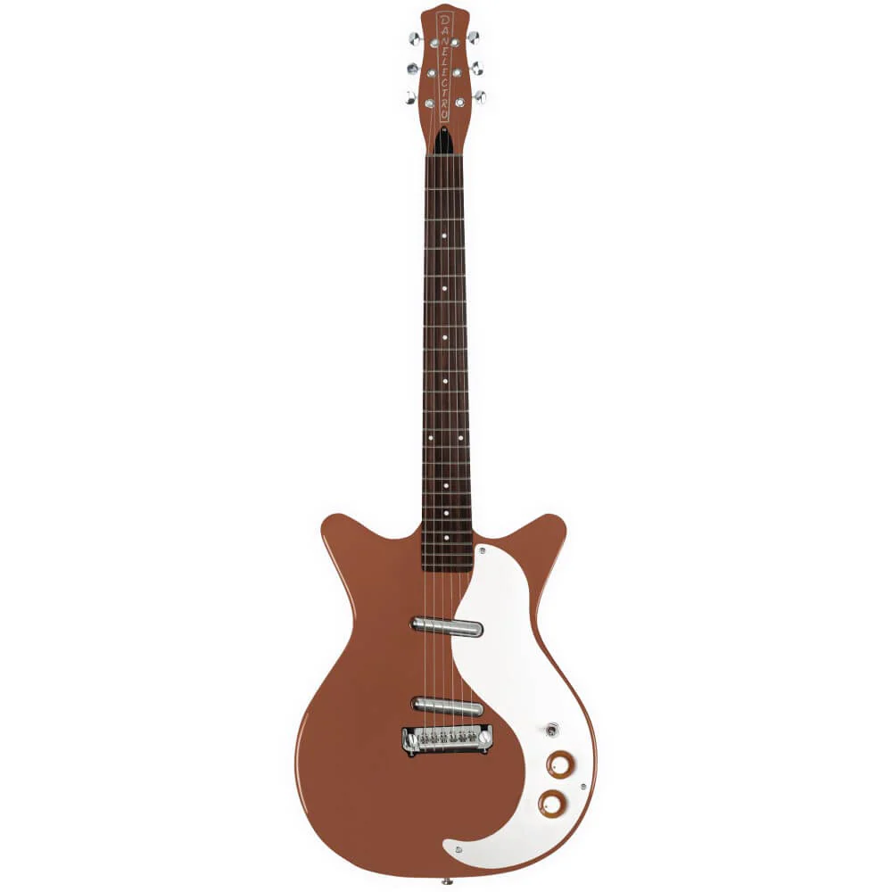 Danelectro '59M NOS+ Electric Guitar with NOS+ Pickups - Copper - Image 4