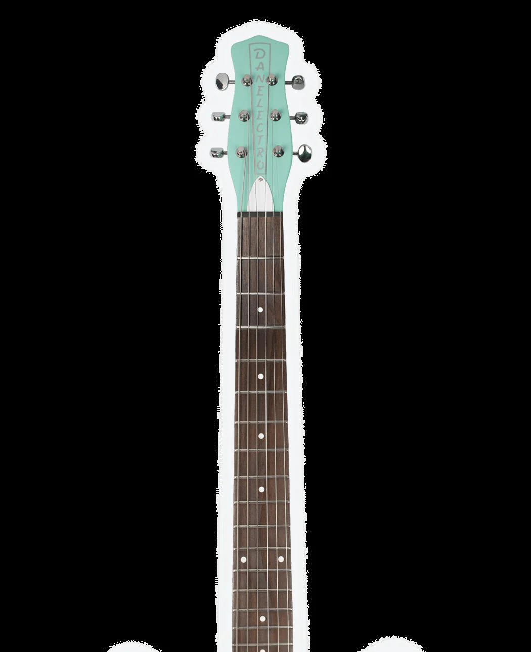 Danelectro 59XT Electric Guitar Aqua - Image 2