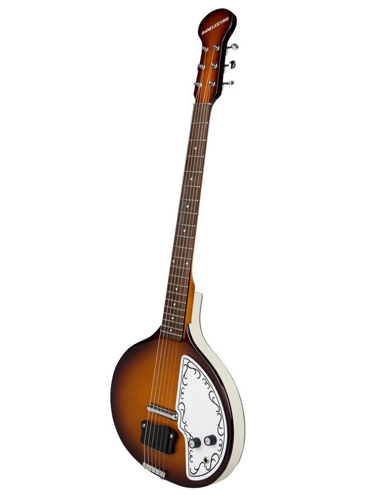 Danelectro '68 Baby Sitar in Vintage Sunburst - Image 4