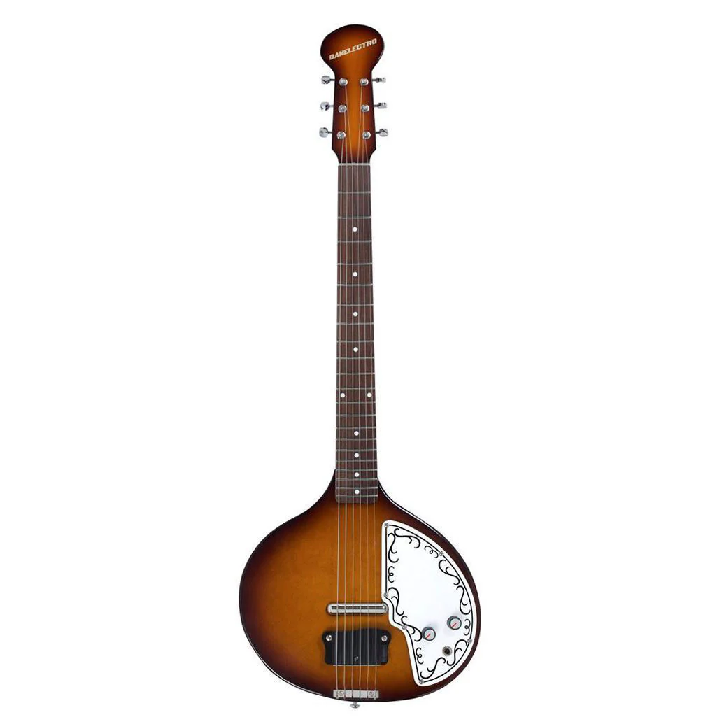Danelectro '68 Baby Sitar in Vintage Sunburst - Image 6