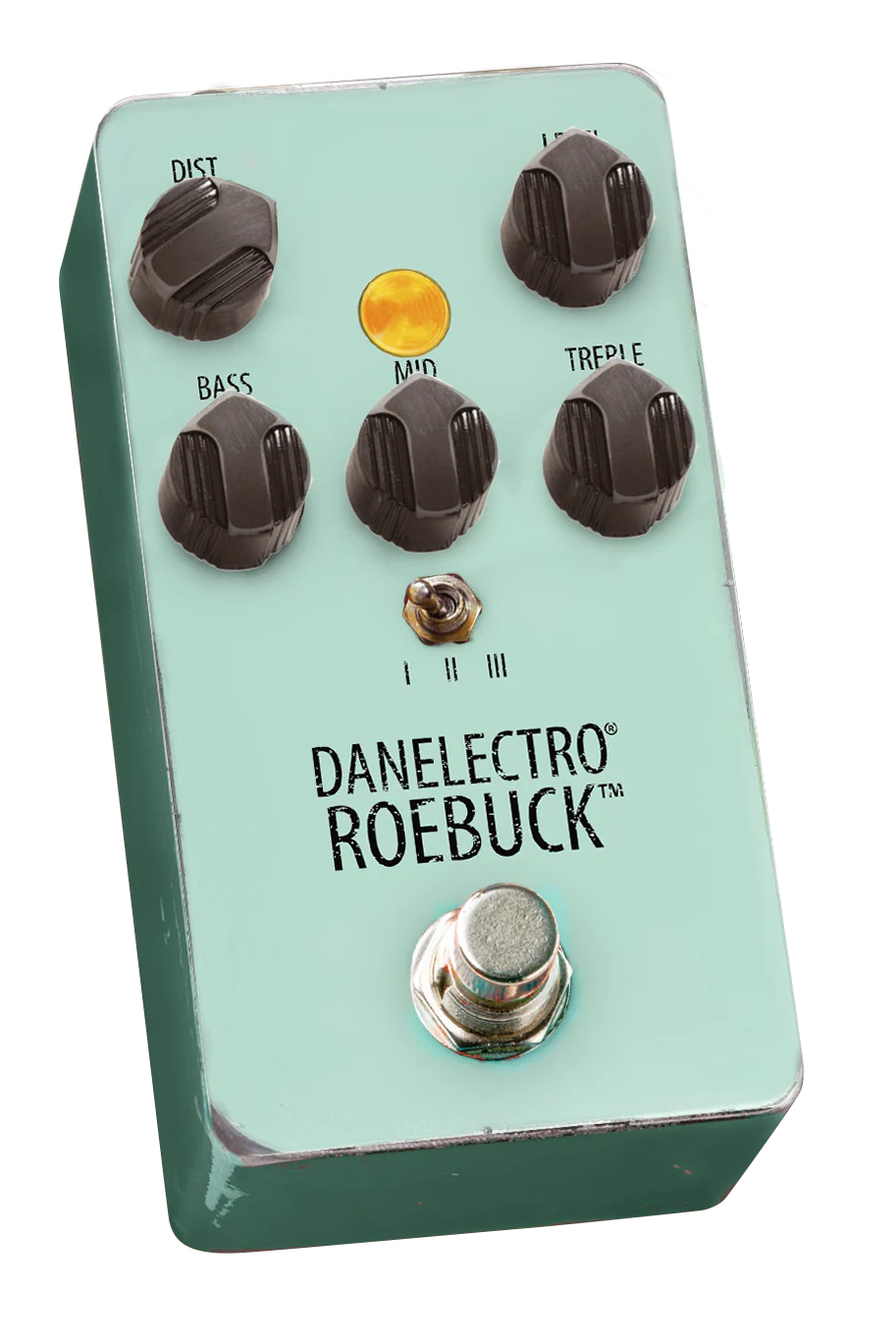 DanElectro RROE1 Vintage Series Roebuck Distortion Guitar Effects Pedal