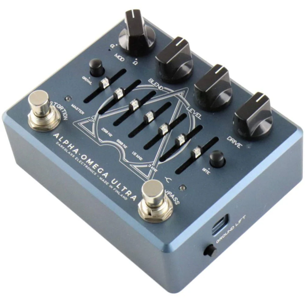 Darkglass Alpha Omega Ultra Bass Overdrive Pedal with Aux Input - Image 2