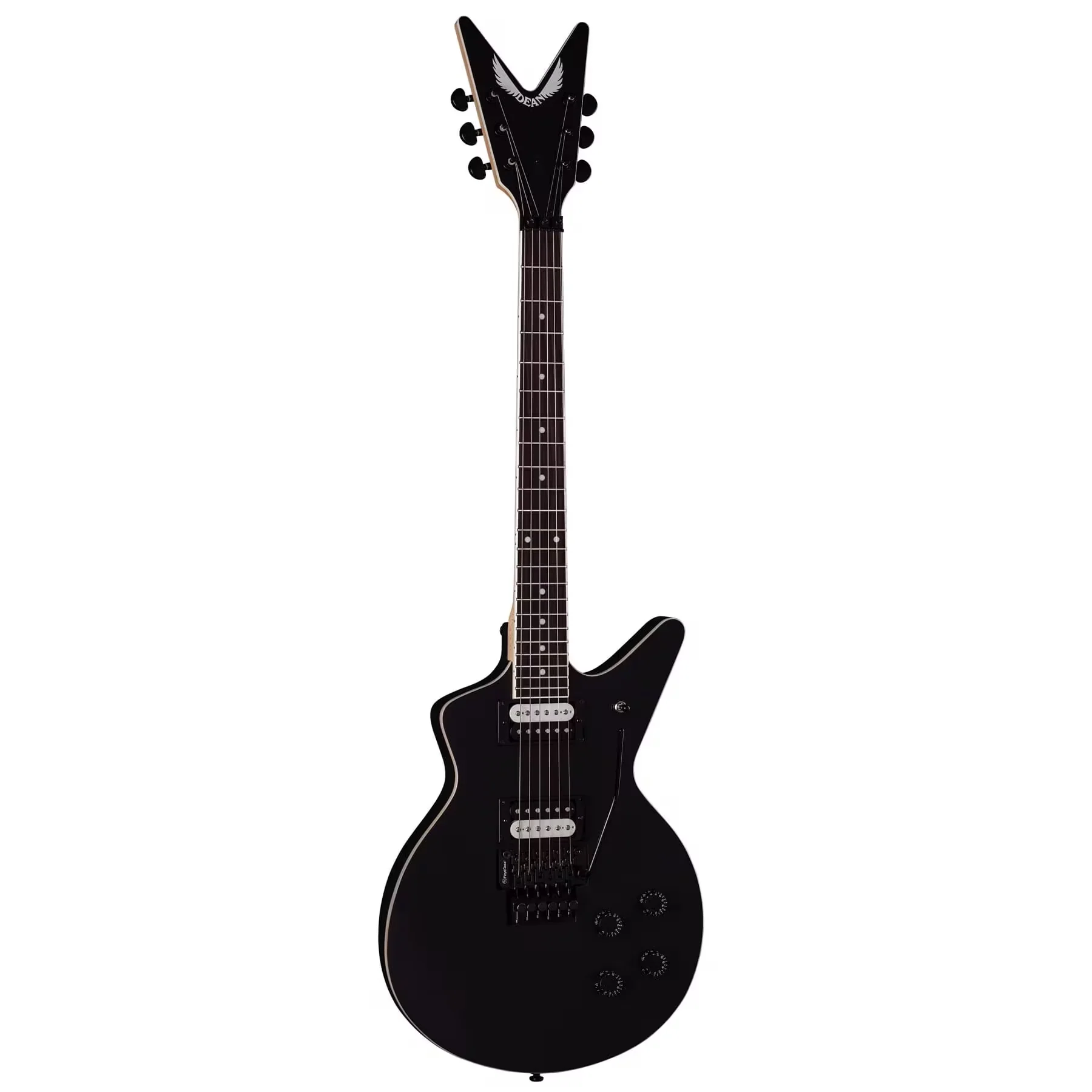 Dean Cadillac X Floyd Rose Electric Guitar - Black Satin
