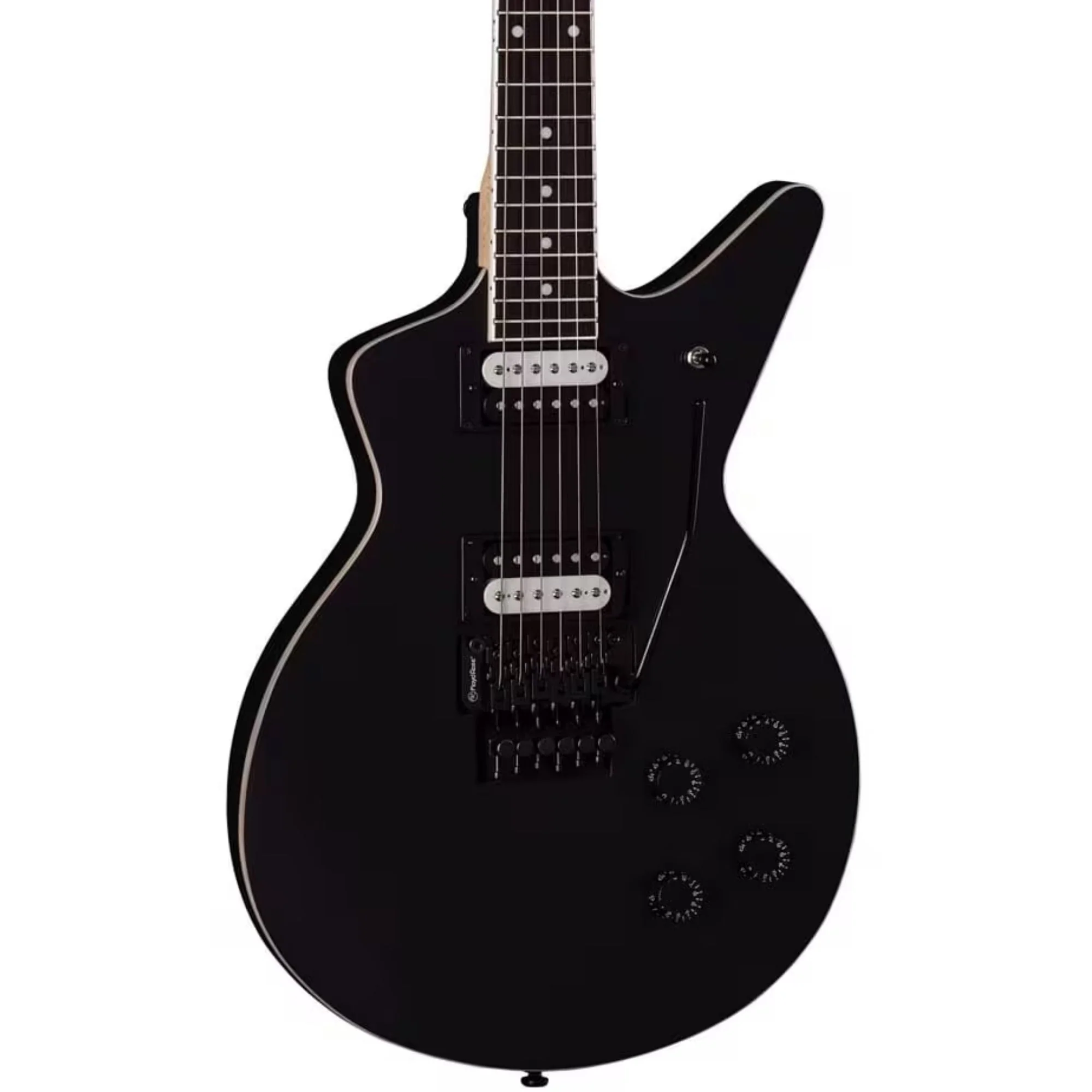 Dean Cadillac X Floyd Rose Electric Guitar - Black Satin - Image 2
