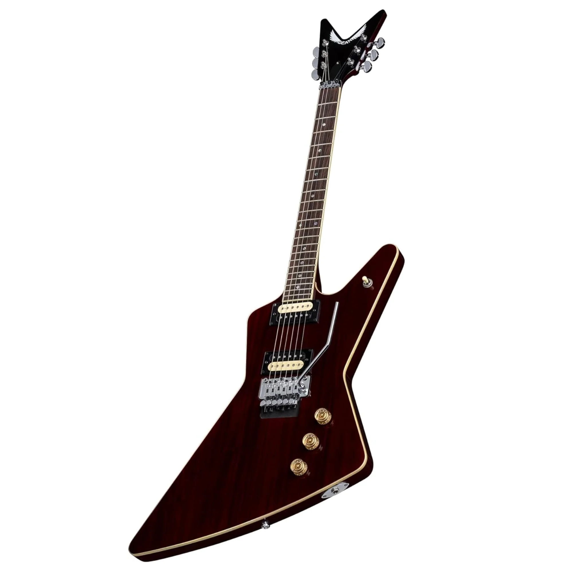 Dean Z 79 Floyd Rose Electric Guitar - Trans Cherry - Image 3