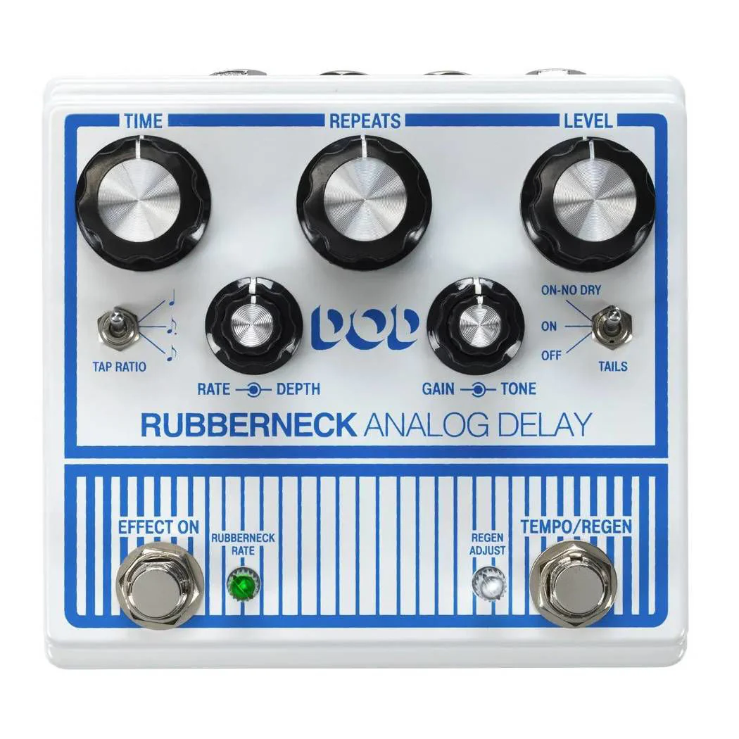 DigiTech DOD Rubberneck Analogue Delay Guitar Effects Pedal - Image 4