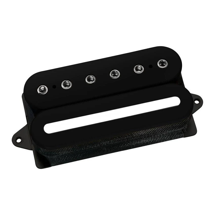 DiMarzio Crunch Lab Electric Guitar Humbucker Pickup - F-Spaced/Black - Image 2