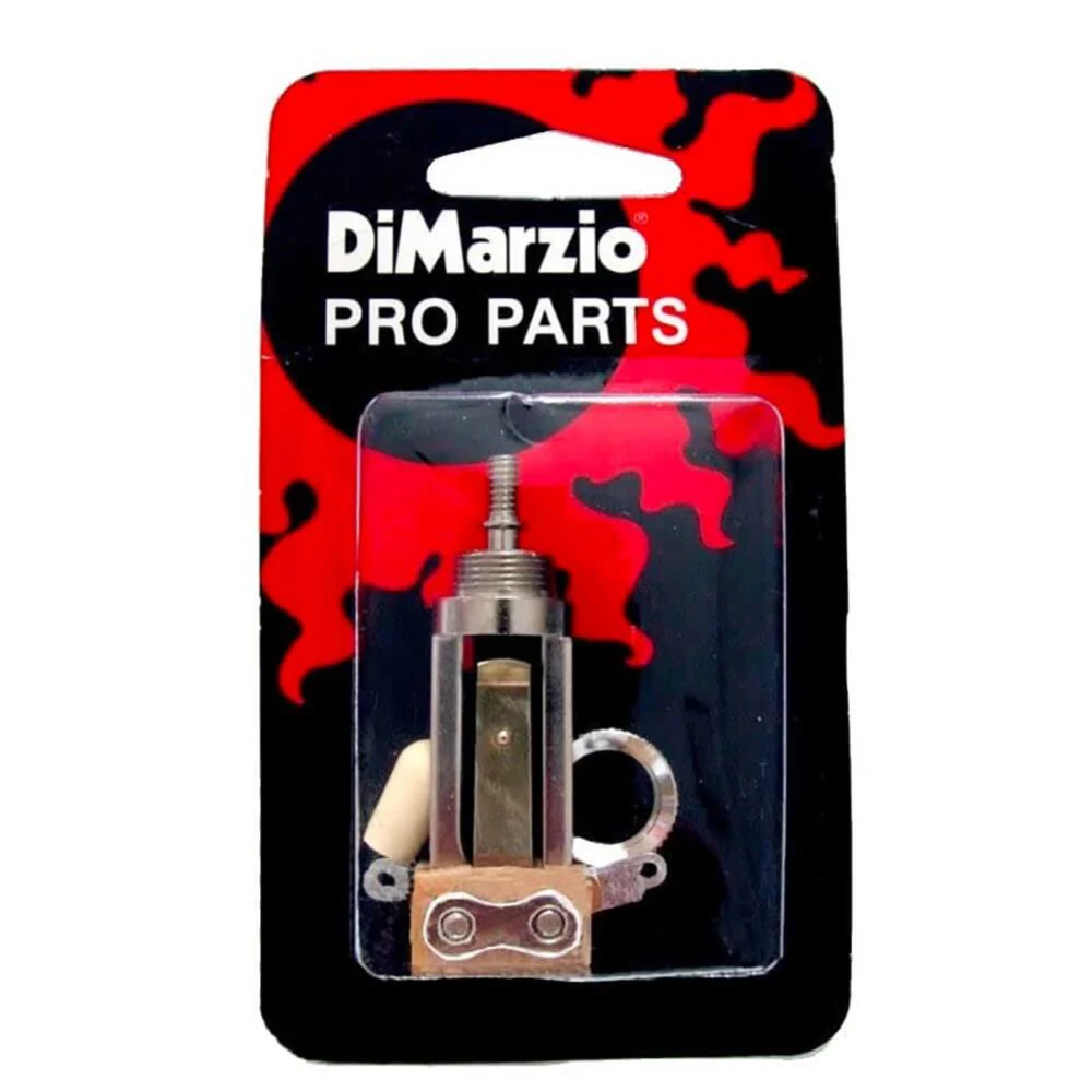 DiMarzio EP1101 3-Way Toggle Switch Straight Long - Cream Knob - Image 2