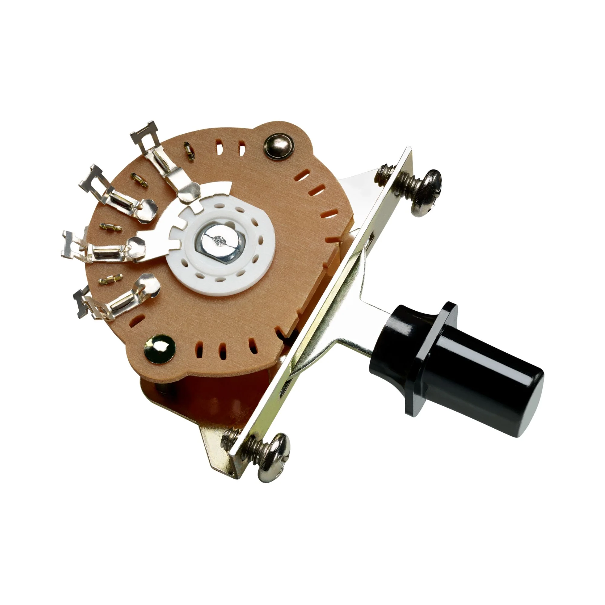 DiMARZIO EP1105 3 Way Slide Switch Open Style - Includes Black and White Knobs