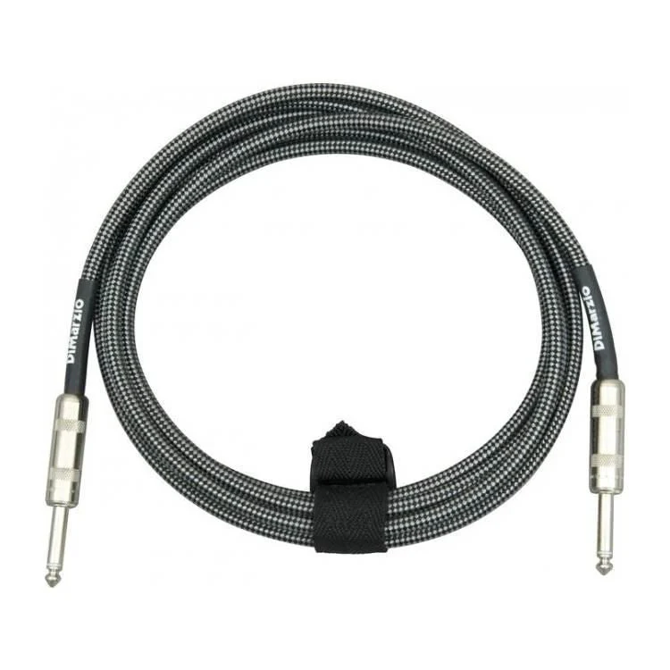 Dimarzio EP1710BG 10 Foot Pro Guitar Cable - Black & Grey - Image 2