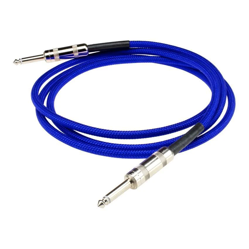 Dimarzio EP1710EB 10 Foot Pro Guitar Cable - Electric Blue - Image 3