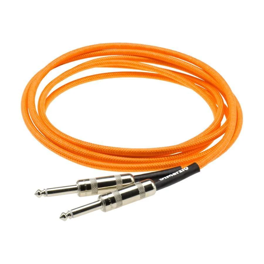 Dimarzio EP1710NO 10 Foot Pro Guitar Cable - Neon Orange - Image 2