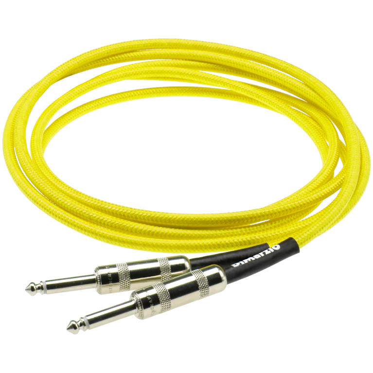 Dimarzio EP1710NY 10 Foot Pro Guitar Cable - Neon Yellow