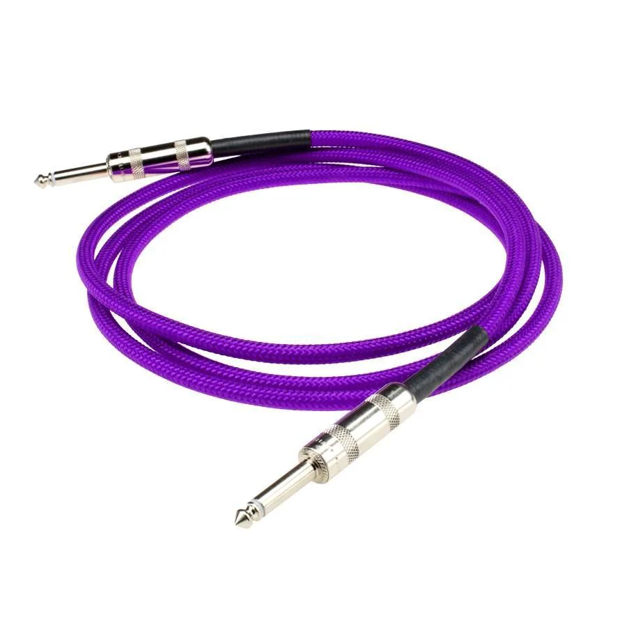 Dimarzio EP1710PL 10 Foot Pro Guitar Cable - Electric Purple - Image 3