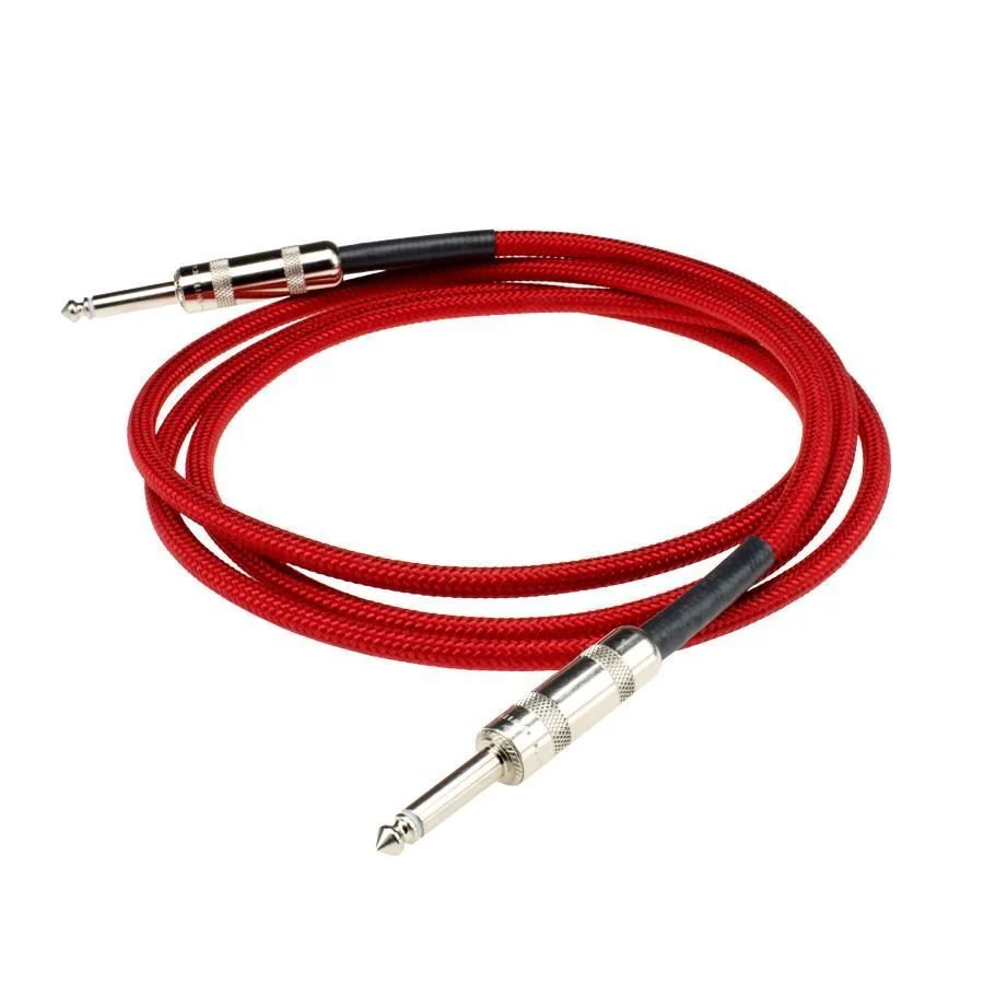 Dimarzio EP1710R 10 Foot Pro Guitar Cable - Red - Image 2