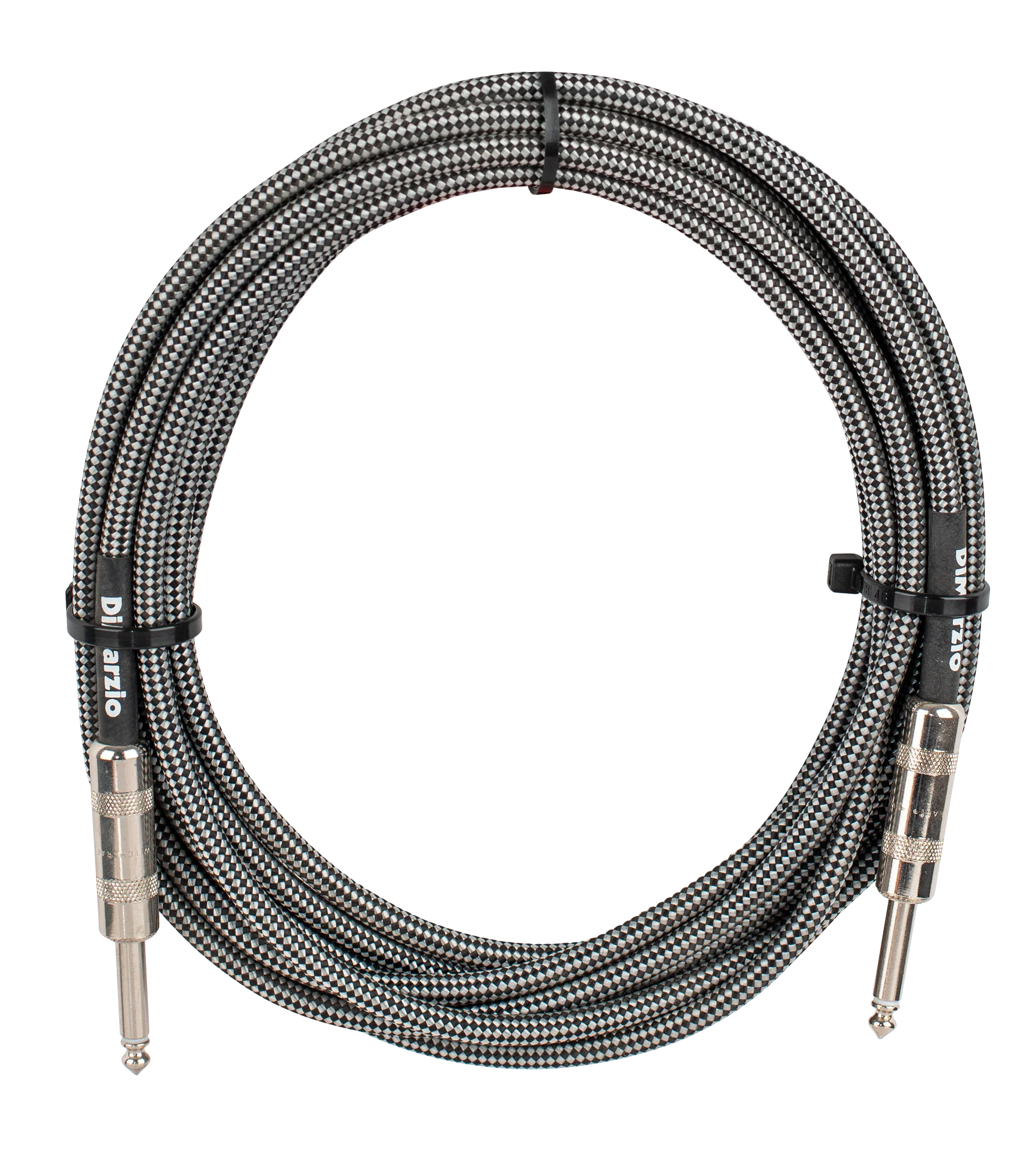 Dimarzio EP1718BG 18 Foot Pro Guitar Cable - Black & Grey