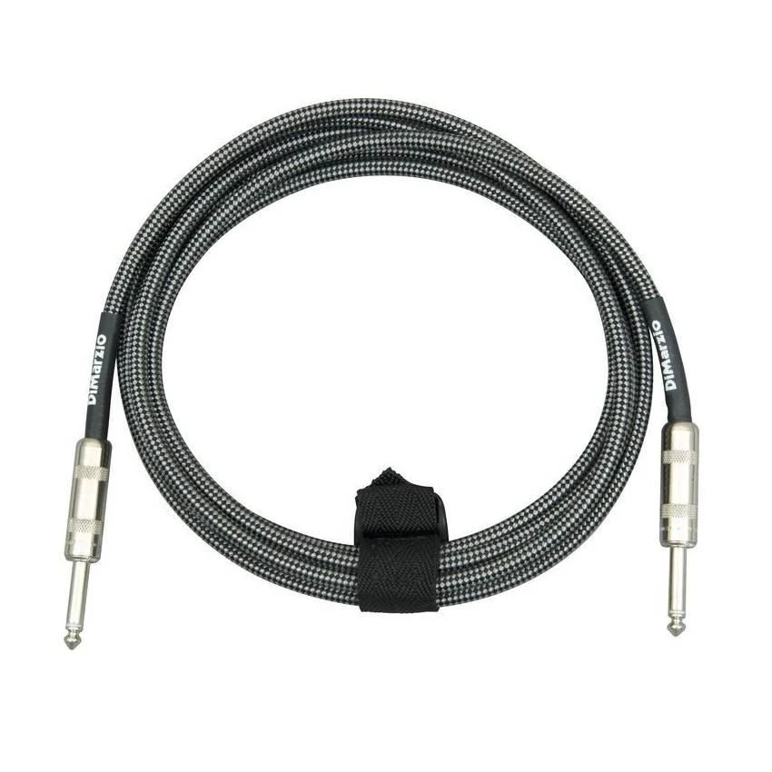 Dimarzio EP1718BG 18 Foot Pro Guitar Cable - Black & Grey - Image 3