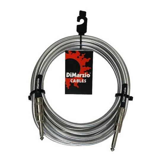 Dimarzio EP1718MC 18 Foot Pro Guitar Cable - Metallic Chrome - Image 3
