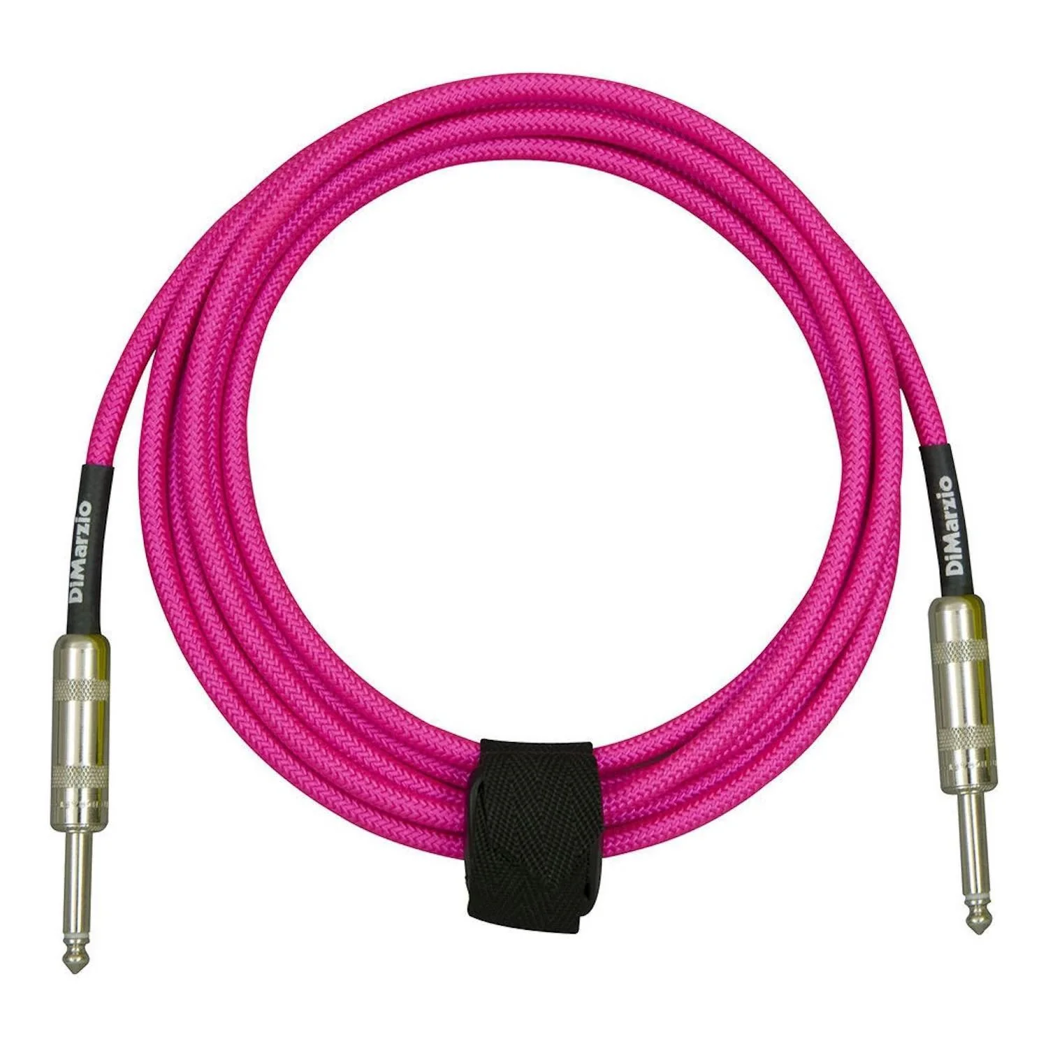 Dimarzio EP1718NP 18 Foot Pro Guitar Cable - Neon Pink - Image 3