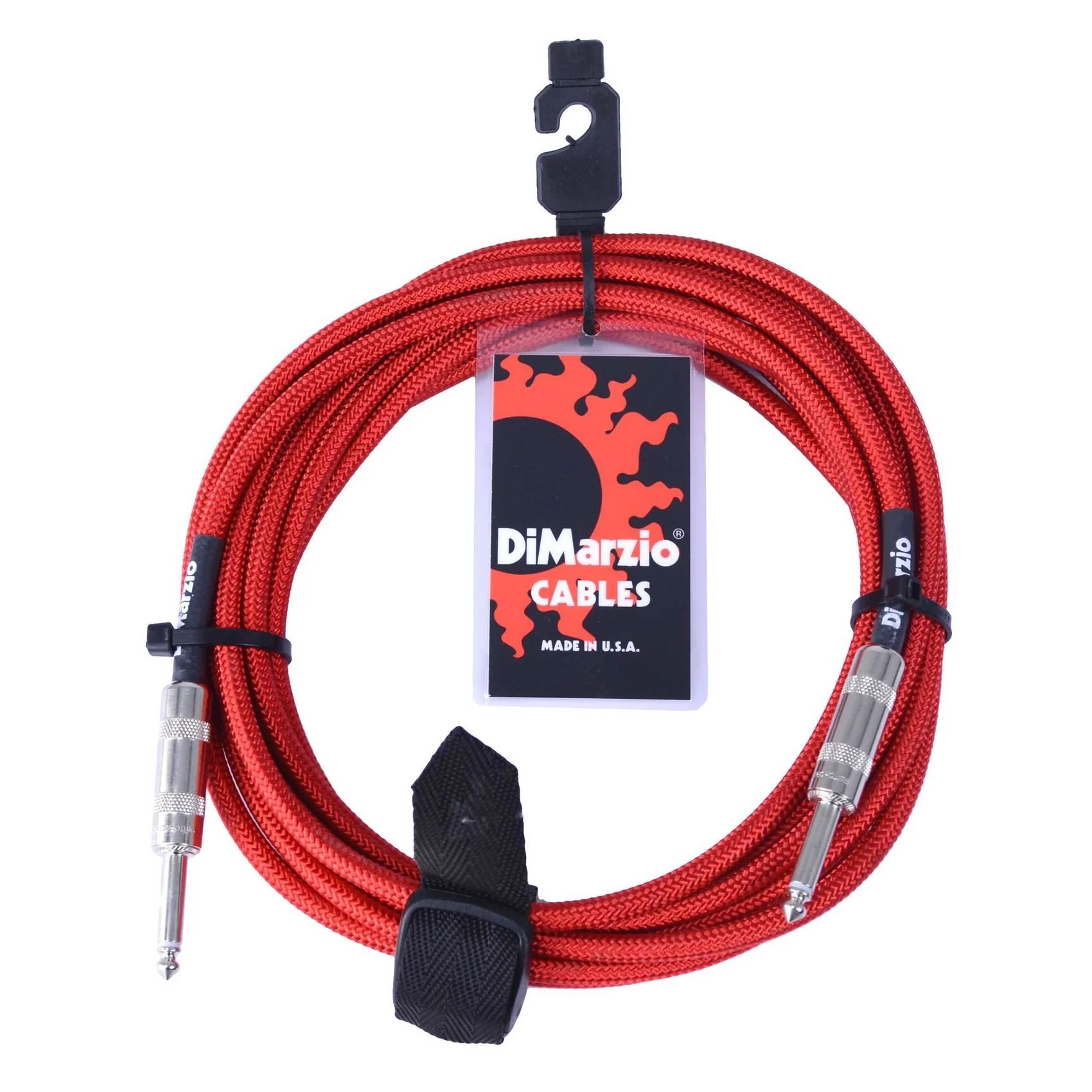 Dimarzio EP1718R 18 Foot Pro Guitar Cable - Red - Image 3