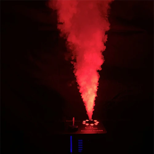DL Geyser 1000W Fog Machine with LED Light, Timer, and Wireless Remote - Image 12