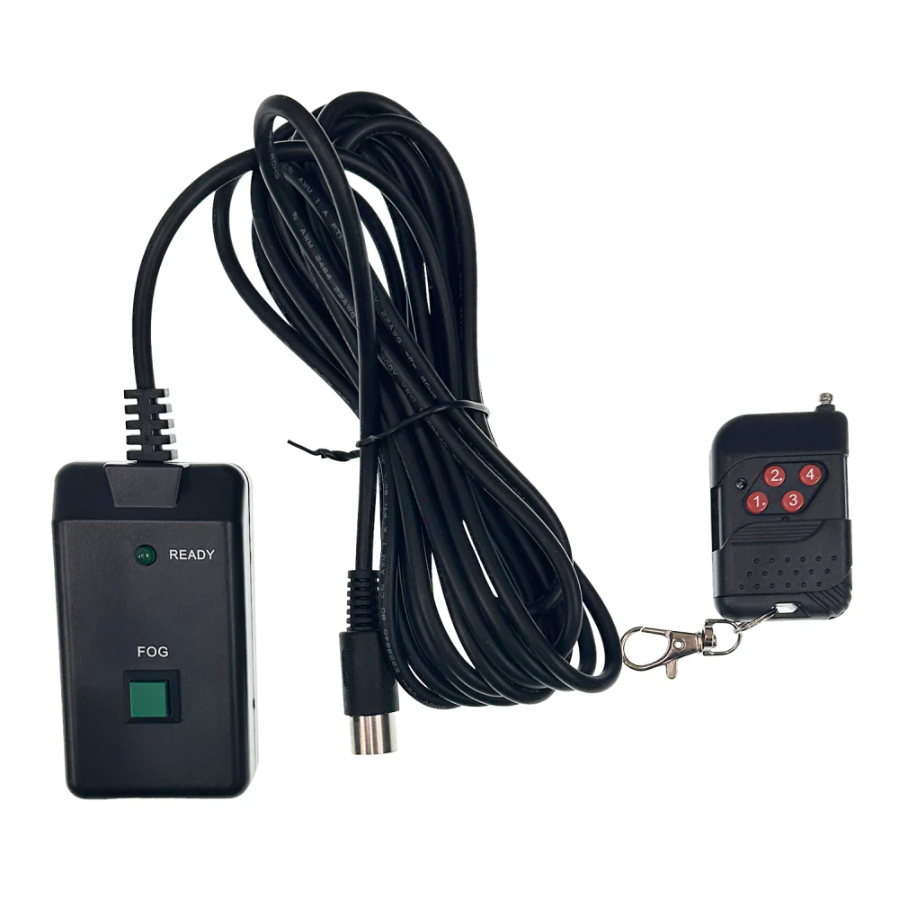 DL Geyser 1000W Fog Machine with LED Light, Timer, and Wireless Remote - Image 9