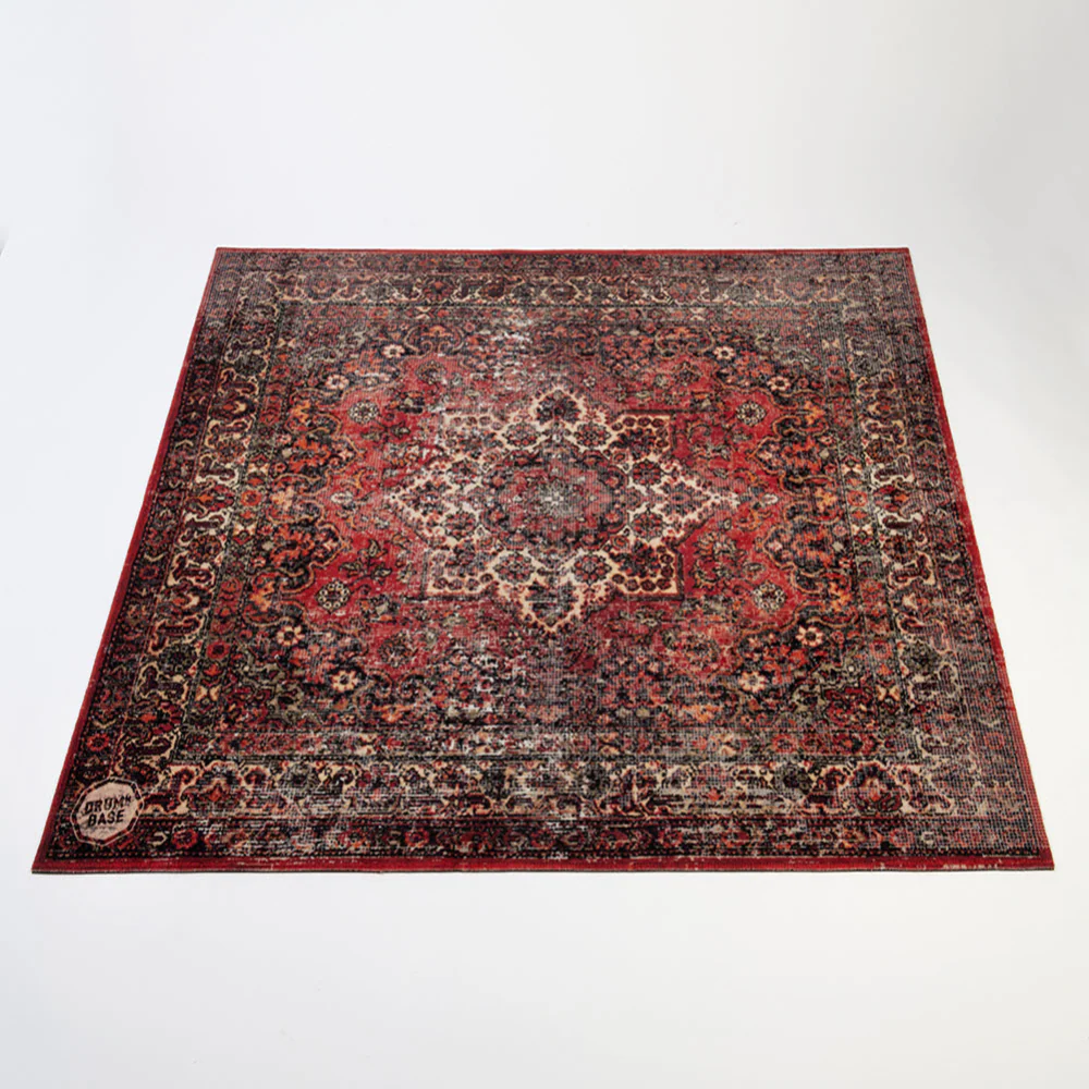 DRUMnBASE VP185 Original Red Stage Mat - 185cm x 160cm - Image 2